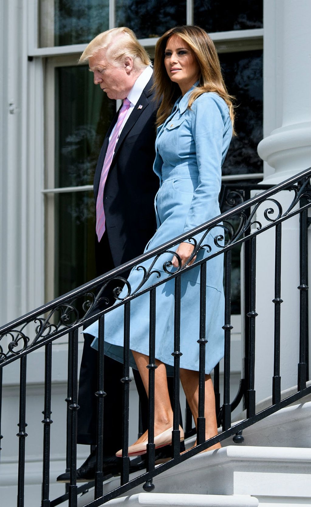 Melania Trump u 'lažnoj' traper-haljini - 6