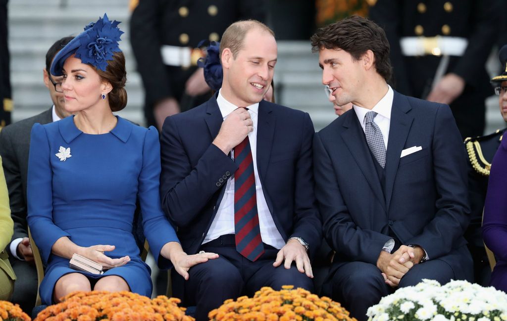 Par na kraljevskoj turneji u Kanadi 2012. godine