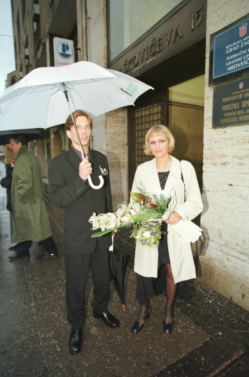 Andrija Vrdoljak i Ivana Vrdoljak Vanna 18. travnja 1998. godine