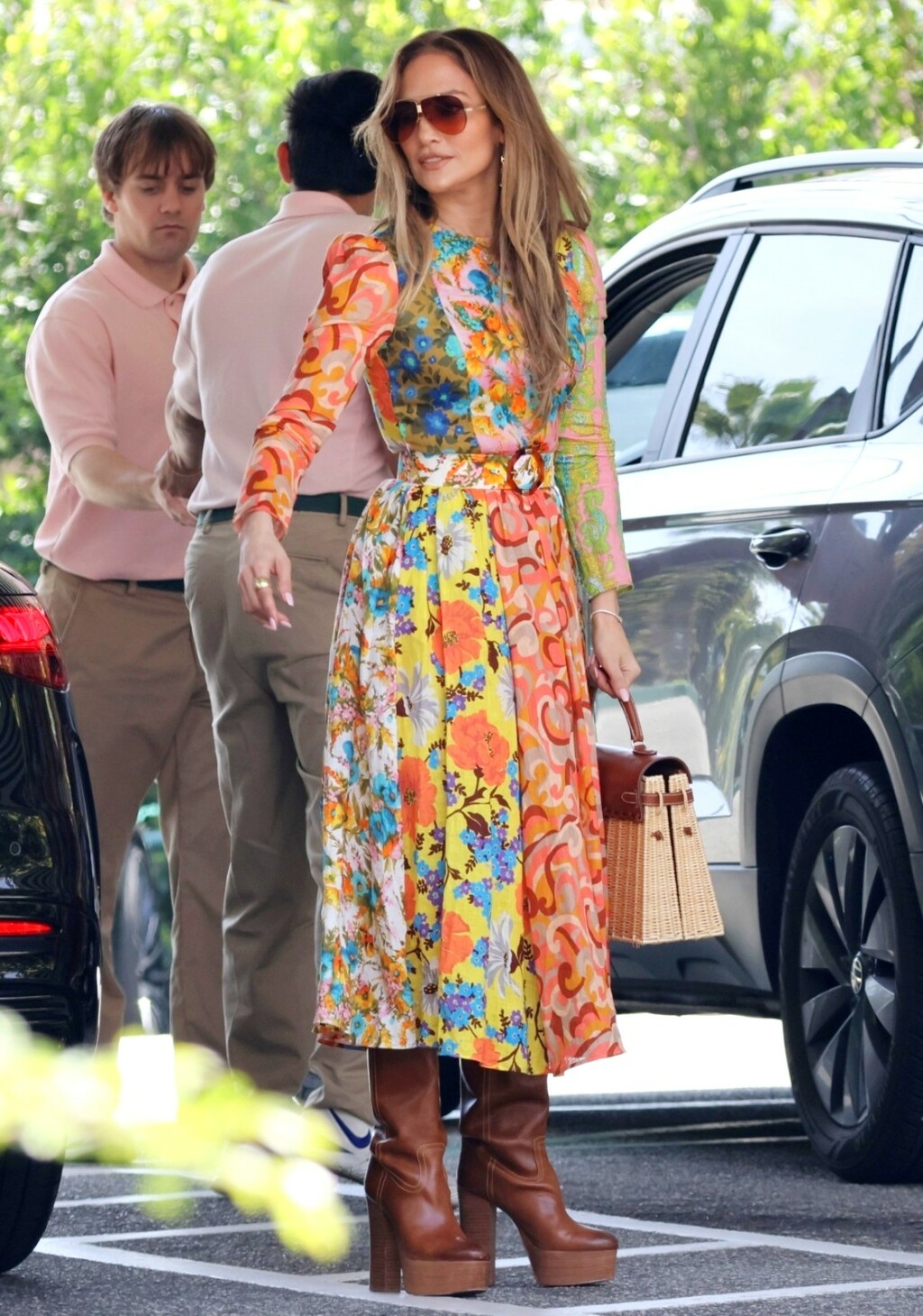 Jennifer Lopez u živopisnoj haljini brenda Zimmermann