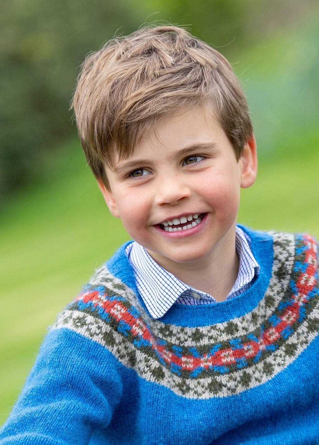 Portret princa Louisa za 5. rođendan