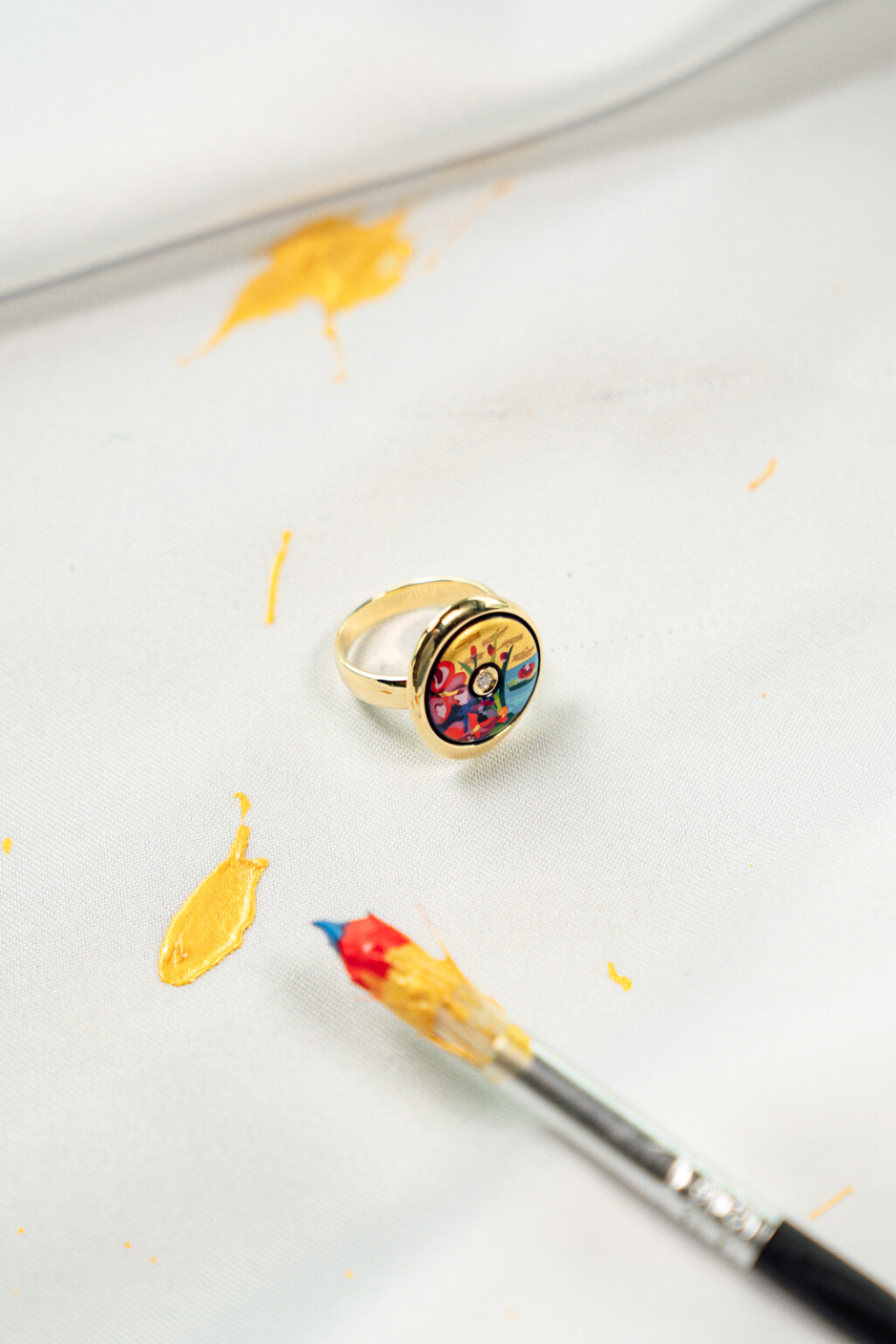 FREYWILLE edicija prstenja 18 kt Gold & Diamonds