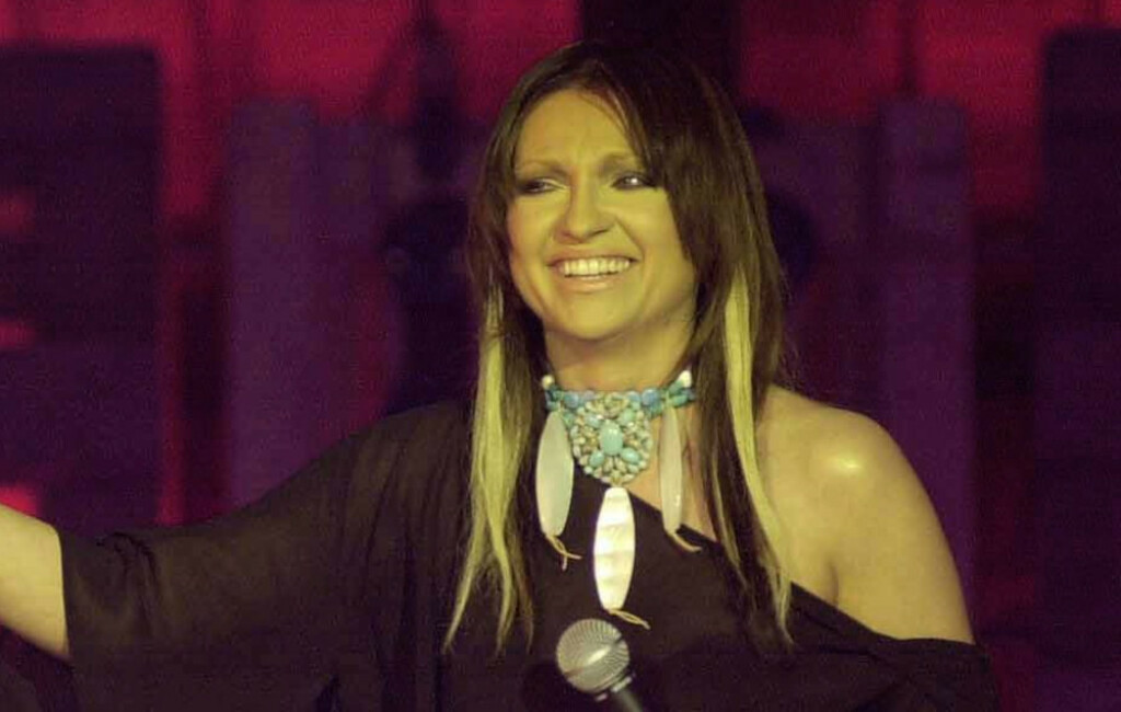 Nina Badrić na dodjeli Porina 2002. godine u Dubrovniku - 2