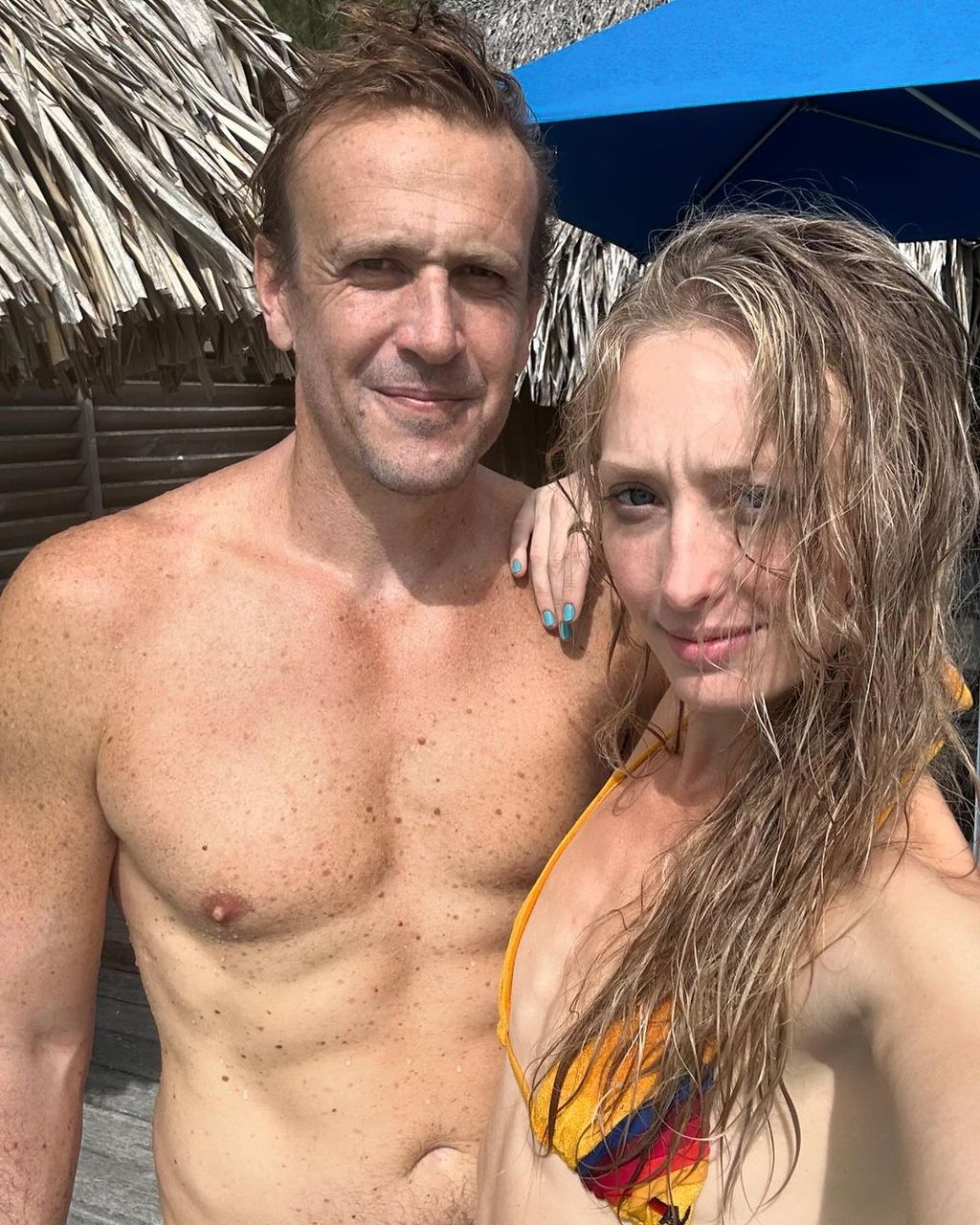 Jason Segel i Kayla Radomski