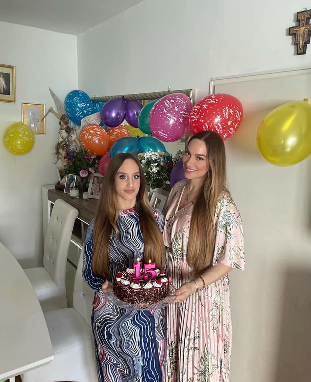 Simona Mijoković i kći Gabriela