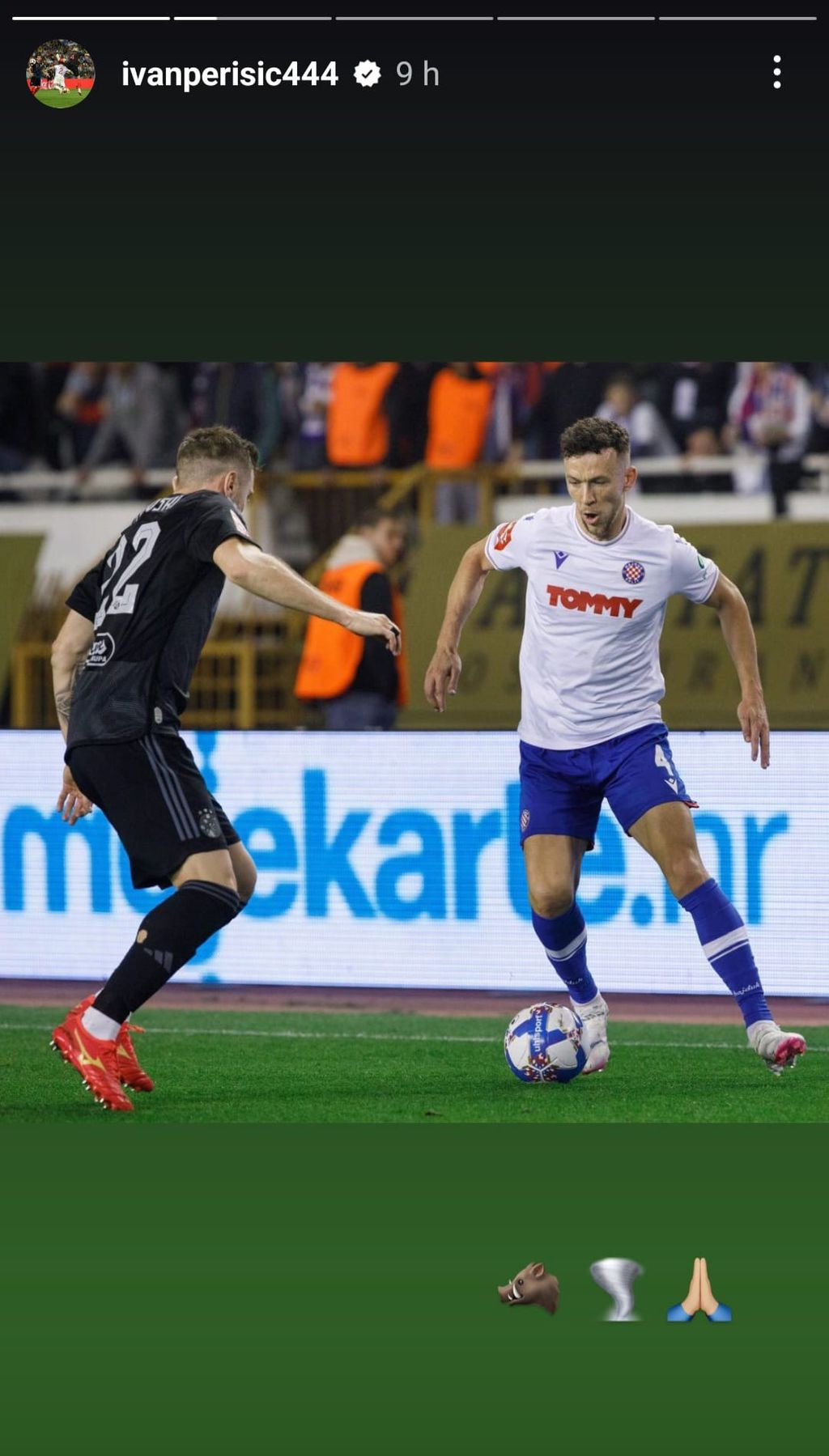 Ivan Perišić debitirao za Hajduk