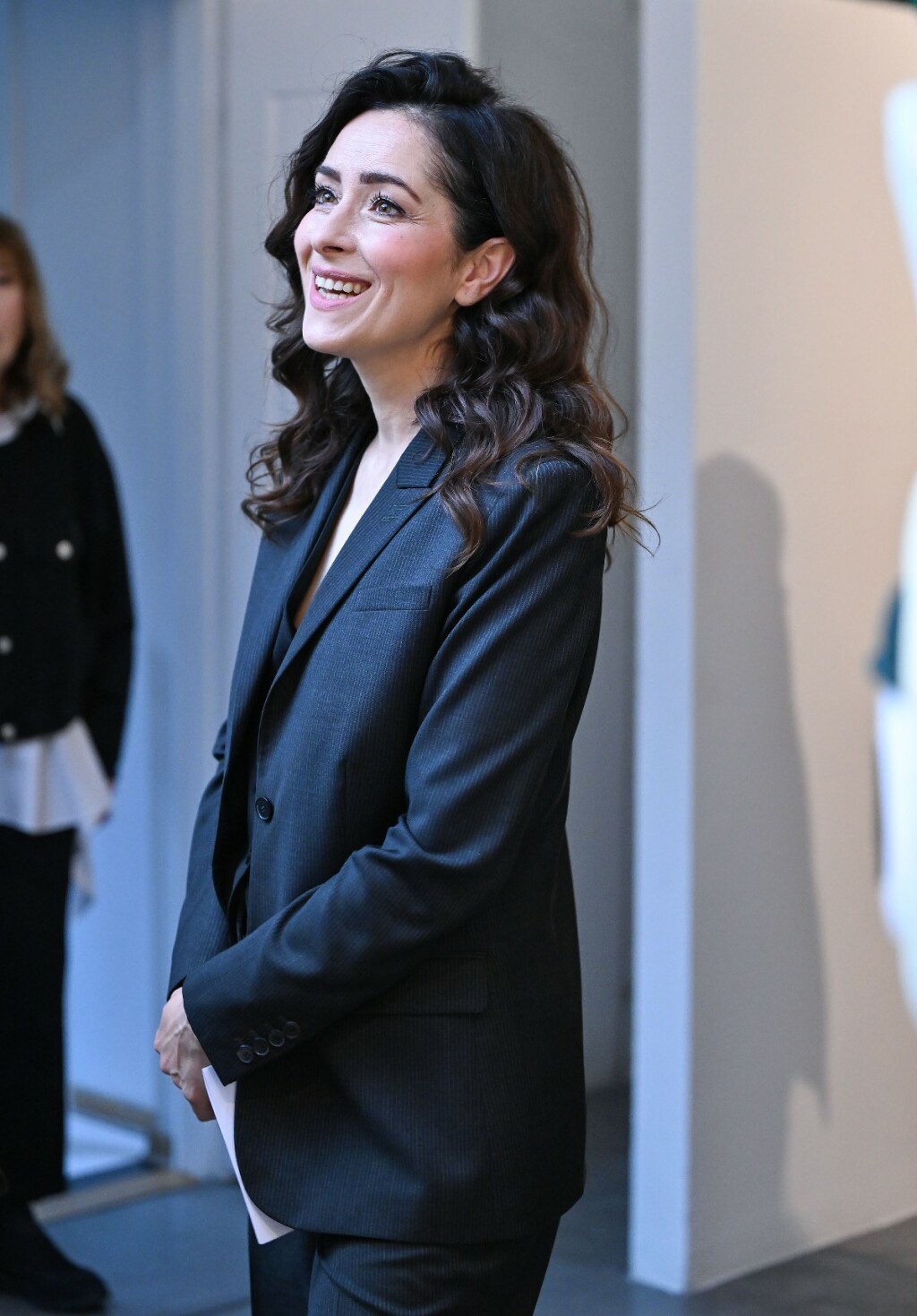 Zrinka Cvitešić na otvorenju izložbe