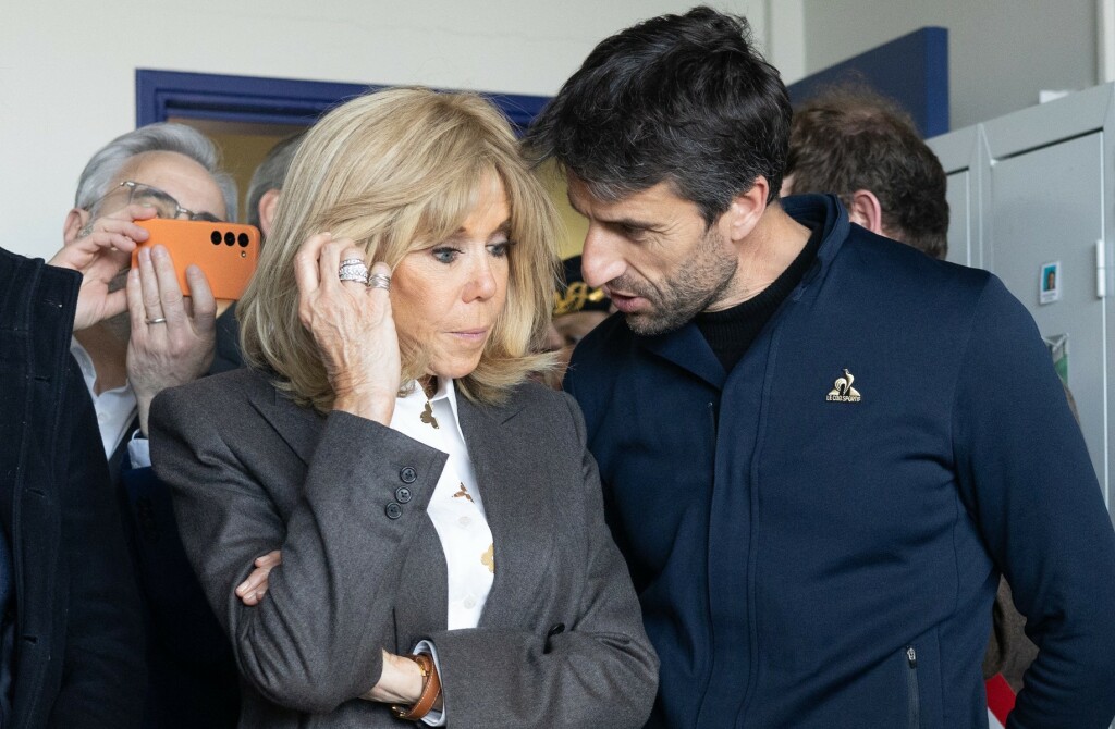 Brigitte Macron i Tony Estanguet