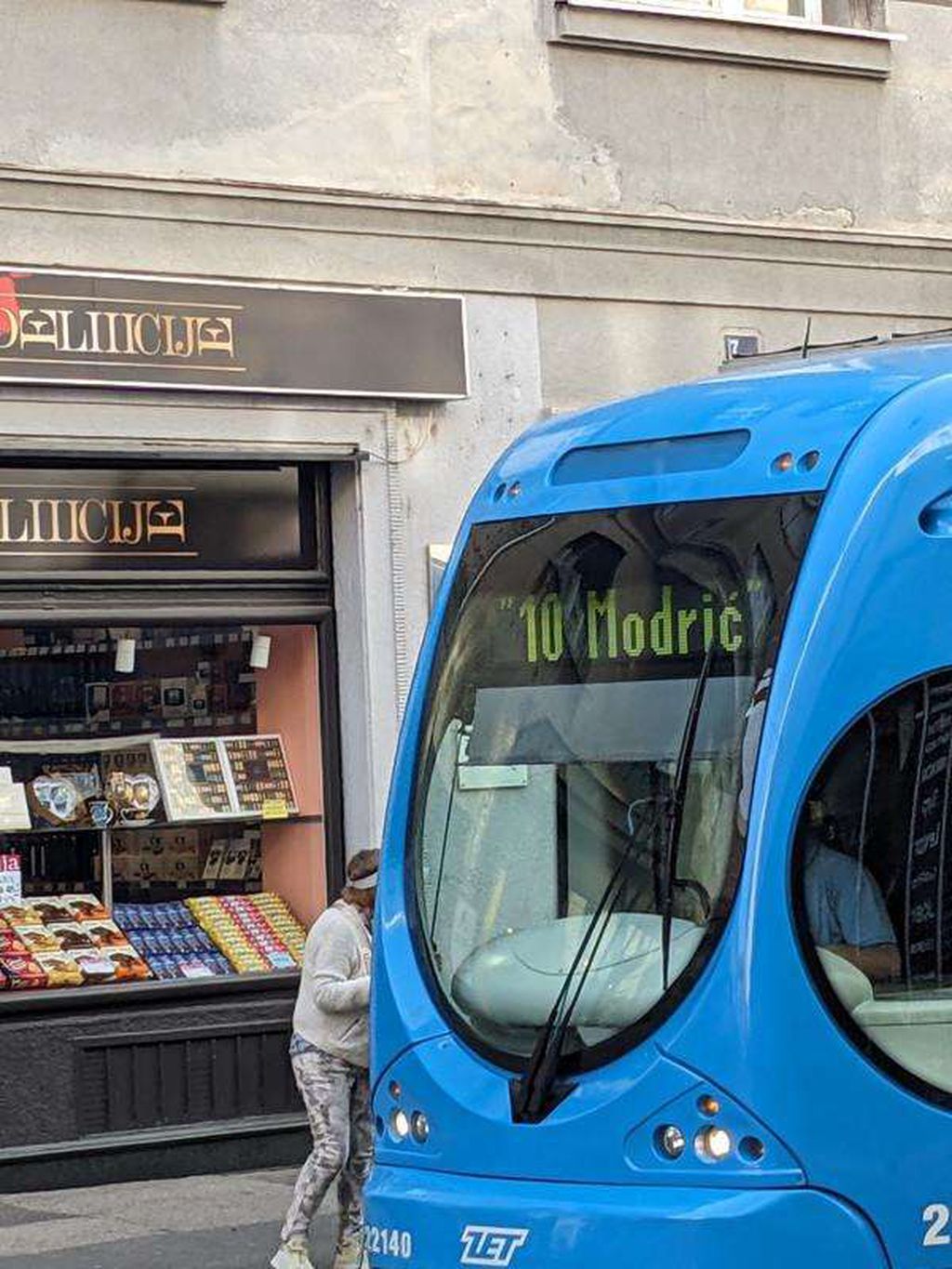 Ime Luke Modrića na tramvaju u Zagrebu