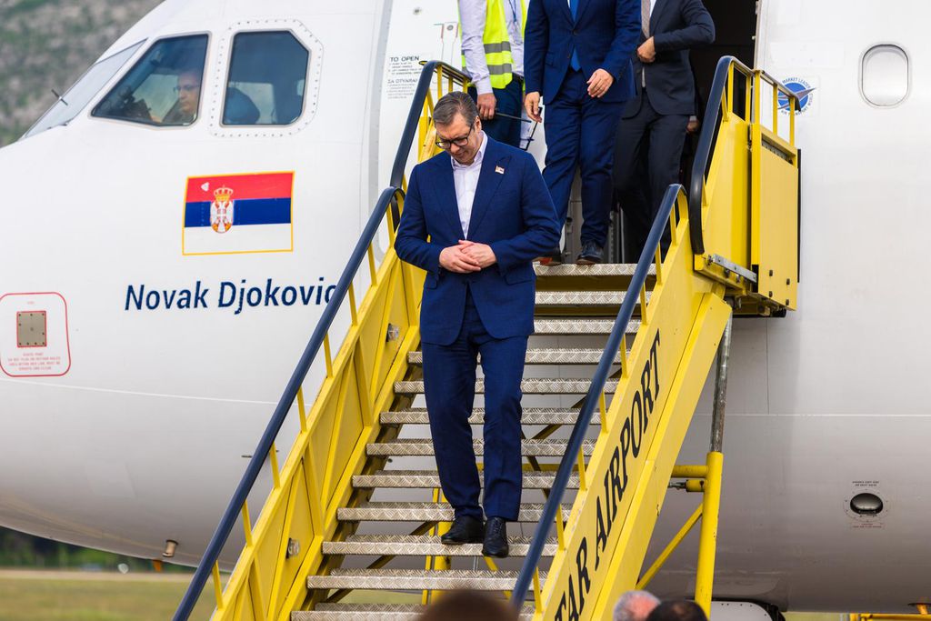 Aleksandar Vučić prvim letom tvrtke Air Serbia stigao iz Beograda u Mostar - 2