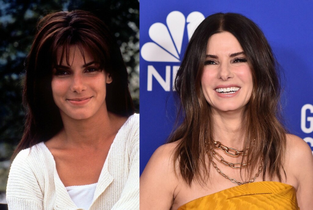 Sandra Bullock nekad i sad