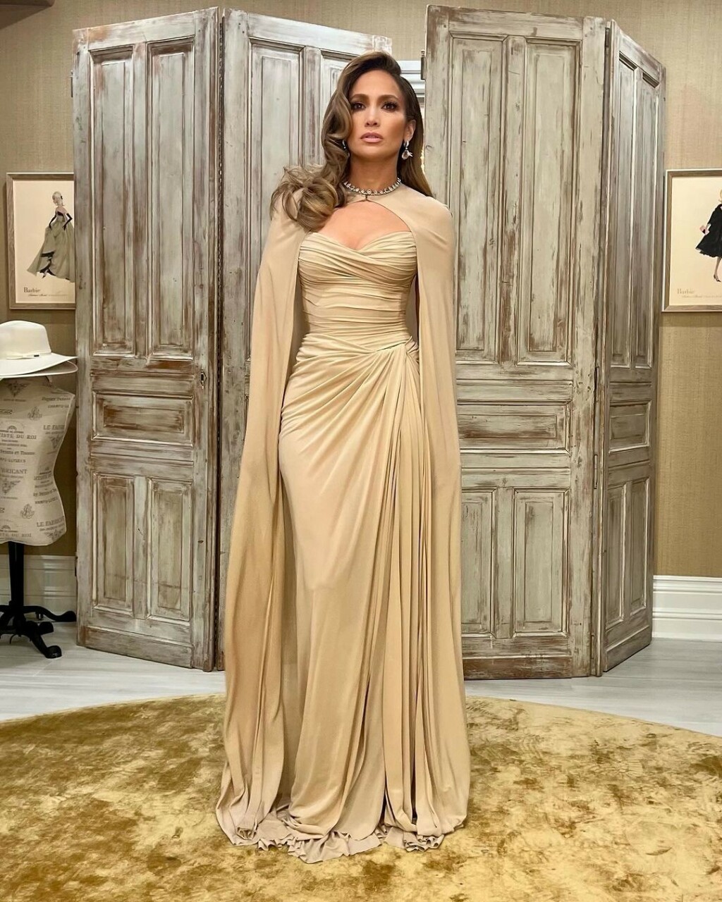 Jennifer Lopez u haljini dizajnerice Monique Lhuillier