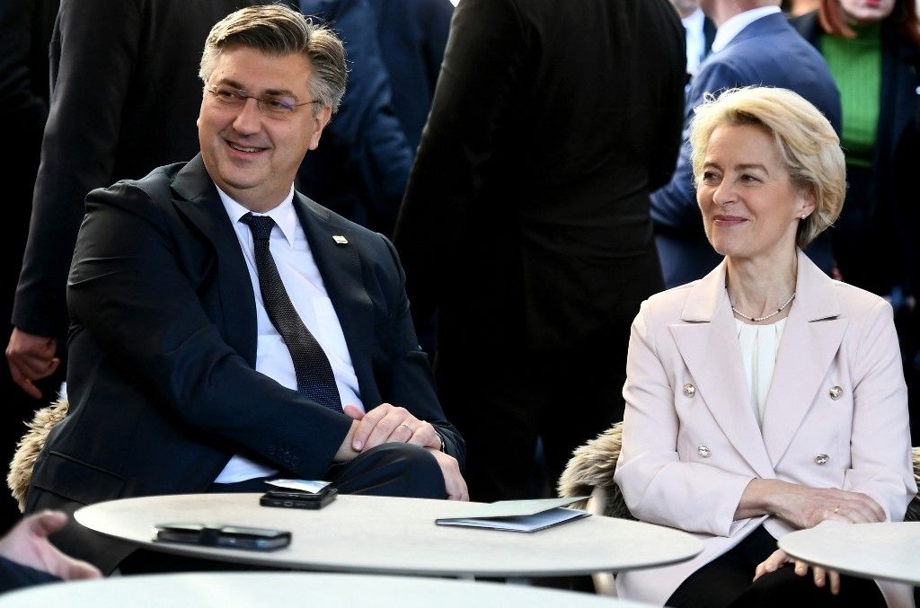 Andrej Plenković i Ursula von der Leyen
