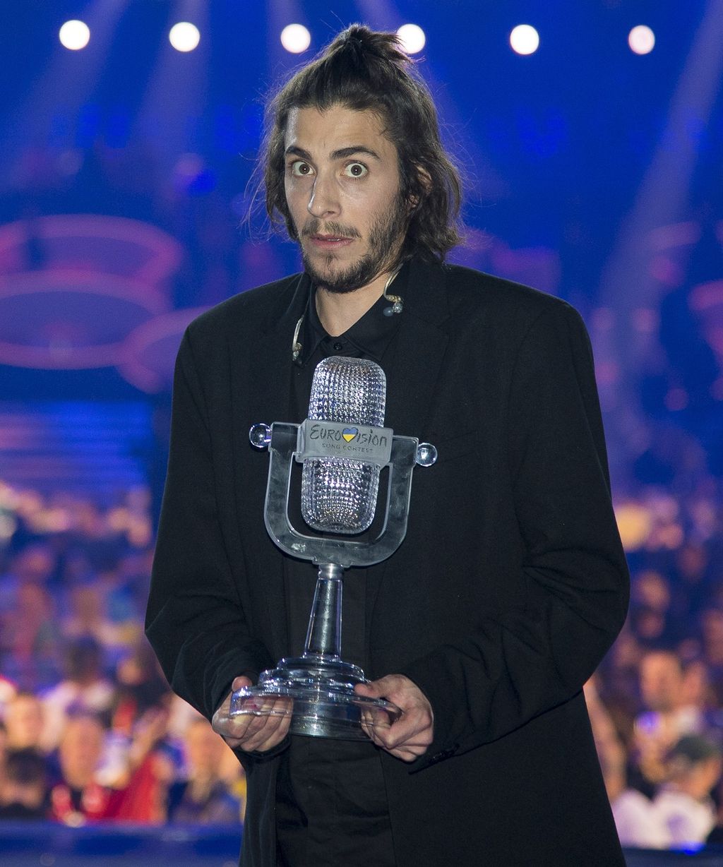 Eurovizijski trofej - Salvador Sobral, 2017.