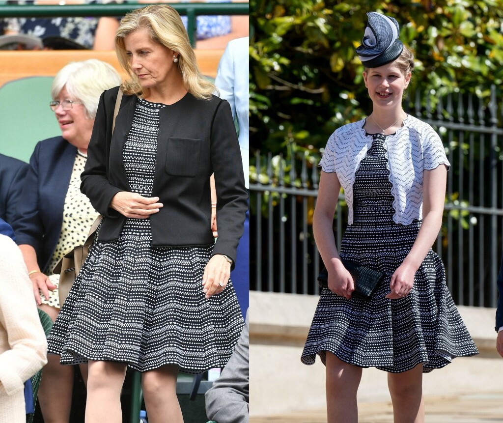 Vojvotkinja od Edinburgha i Lady Louis Windsor u istoj haljini