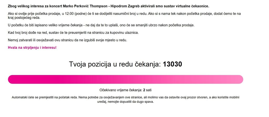 Thompson - prodaja ulaznica - 1