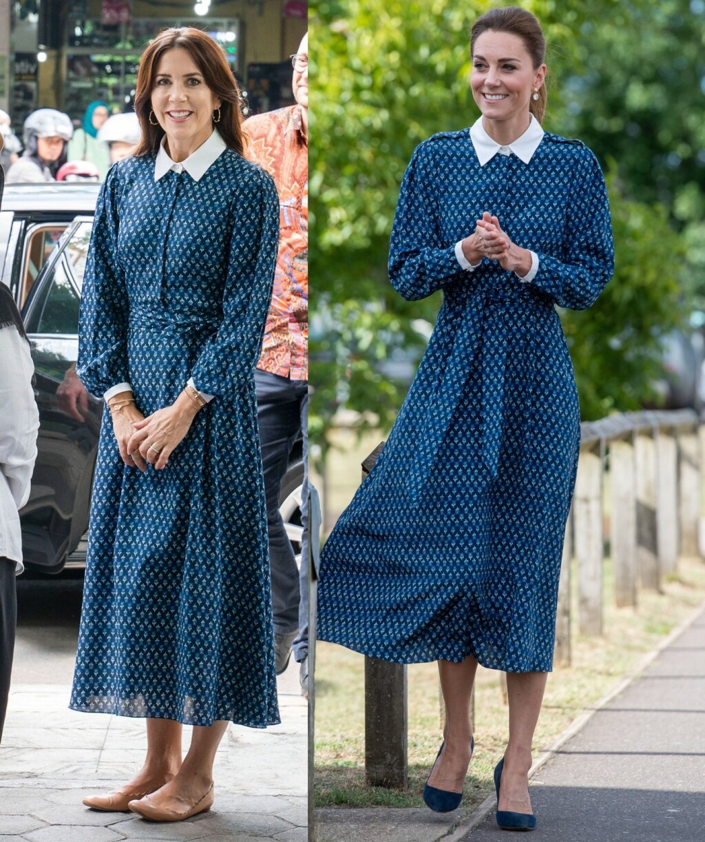 Krunska princeza Mary nosila je Beulah haljinu 2019., a Catherine Middleton 2020.