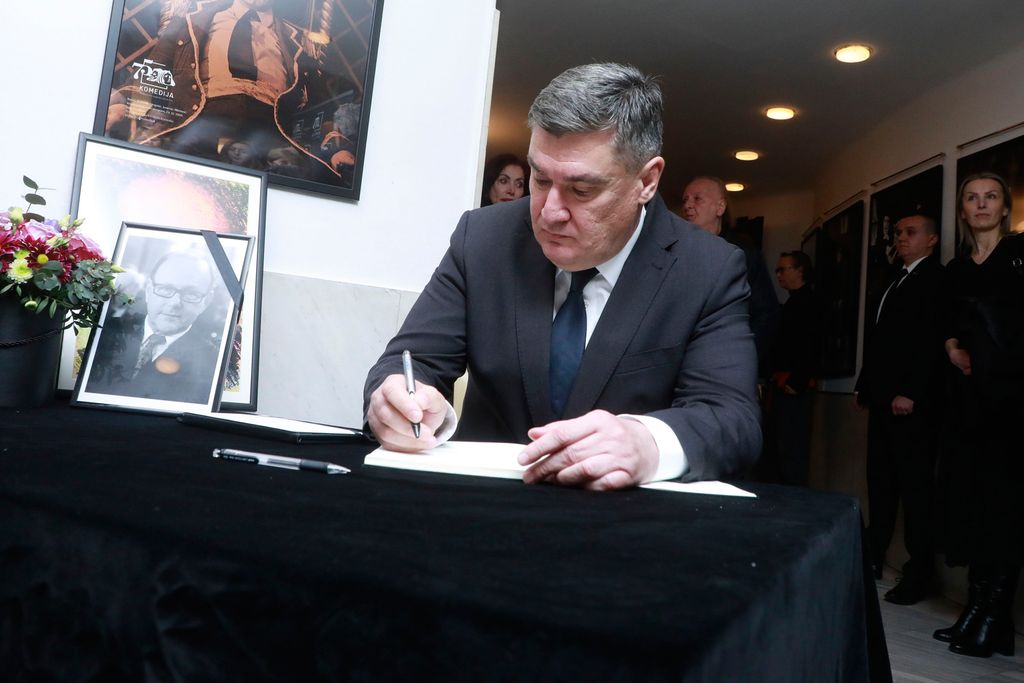 Komemoracija za skladatelja Alfija Kabilja, Zoran Milanović