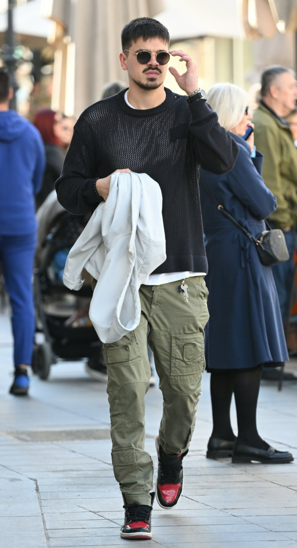 Muška ulična moda u centru Zagreba