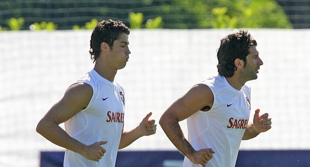 Cristiano Ronaldo i Figo