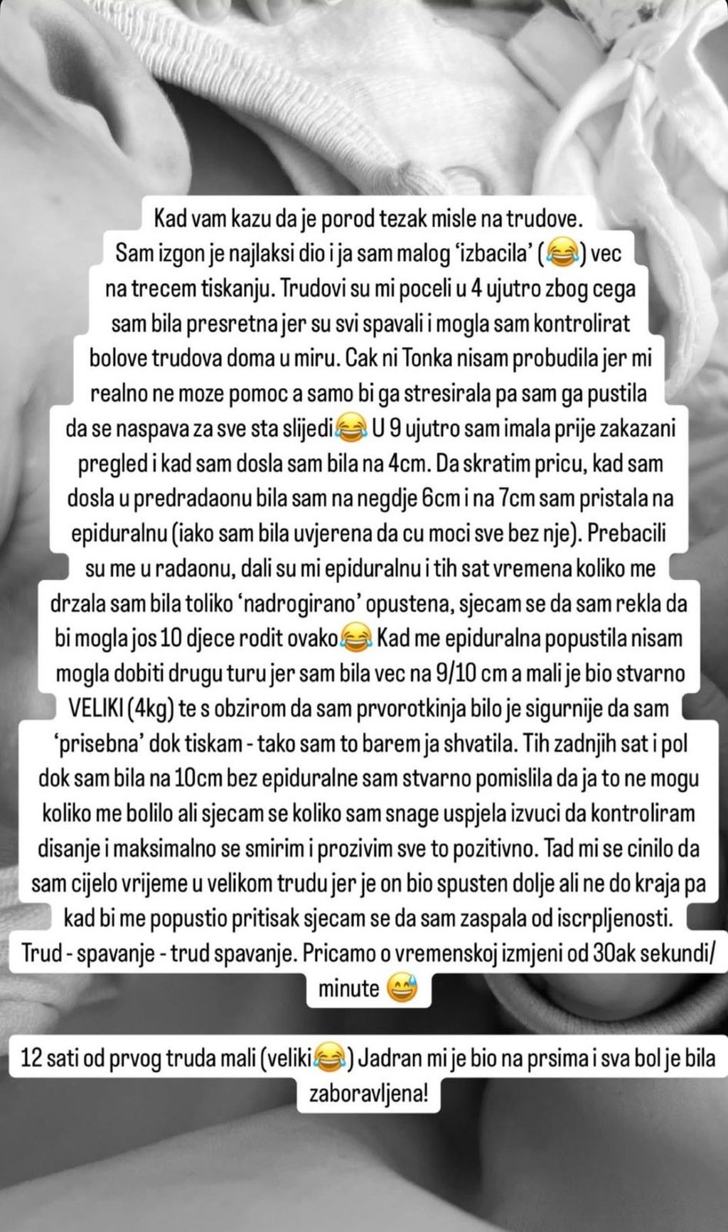 Paula Tonković na Instagramu
