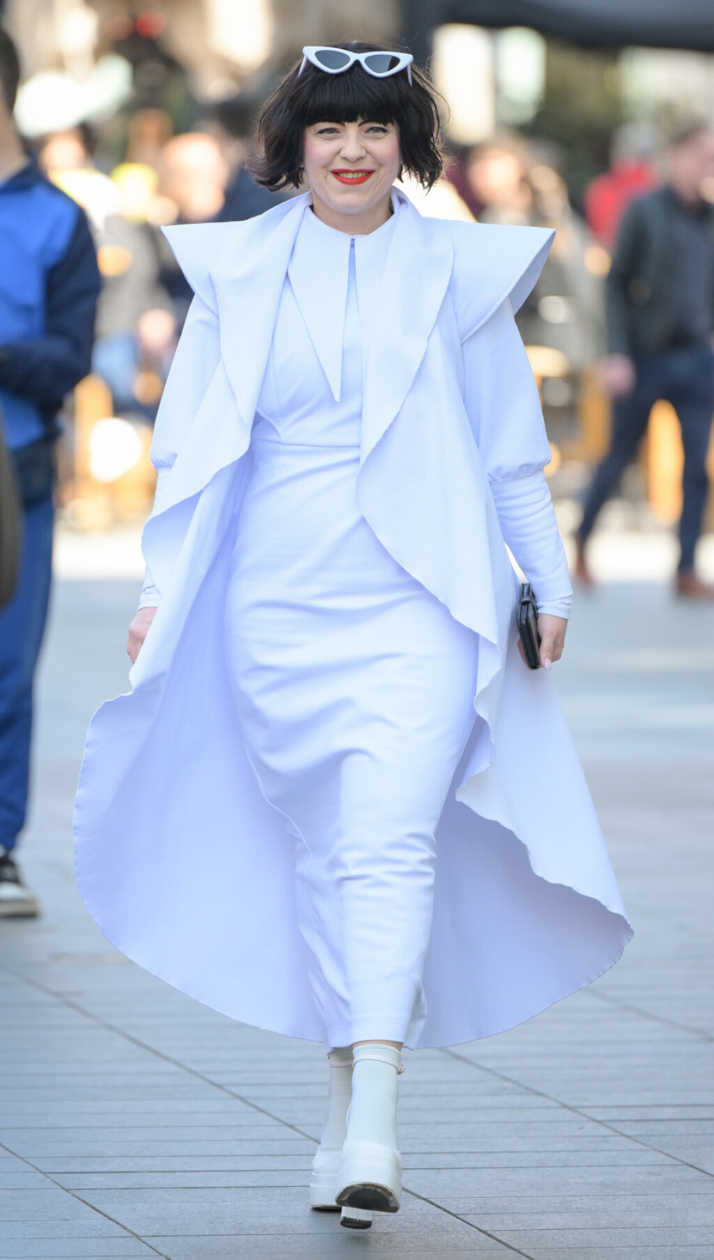 Mirela Holy sva u bijelom na zagrebačkoj špici - 3