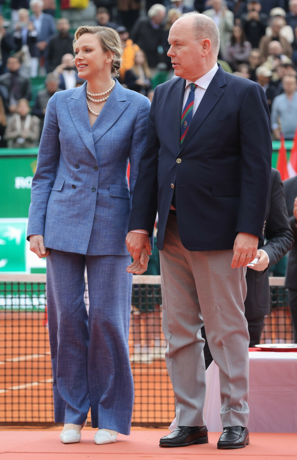 Princeza Charlene i princ Albert II na finalu teniskog turnira Monte-Carlo Masters 2025