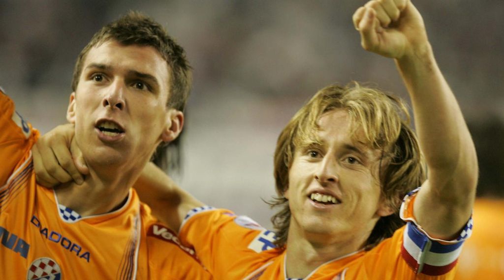Modrić i Mandžukić 2007. godine