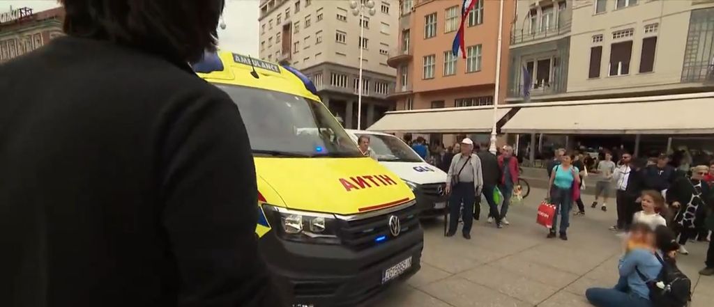 Nesreća na glavnom zagrebačkom trgu - 2