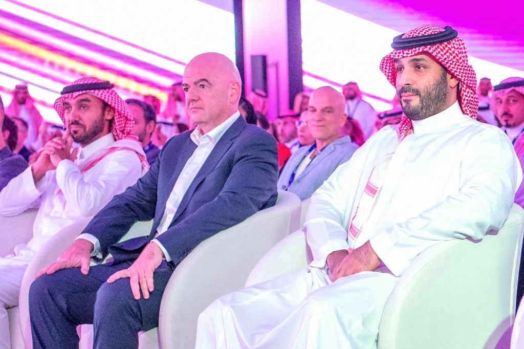 Gianni Infantino i Mohammed bin Salman