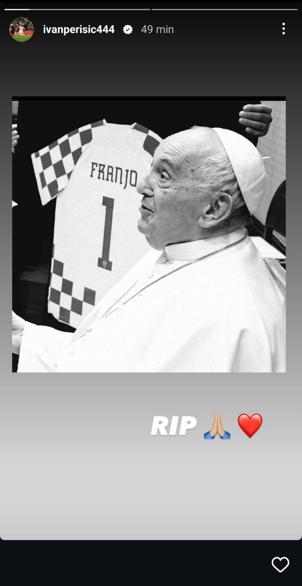 Ivan Perišić na Instagramu