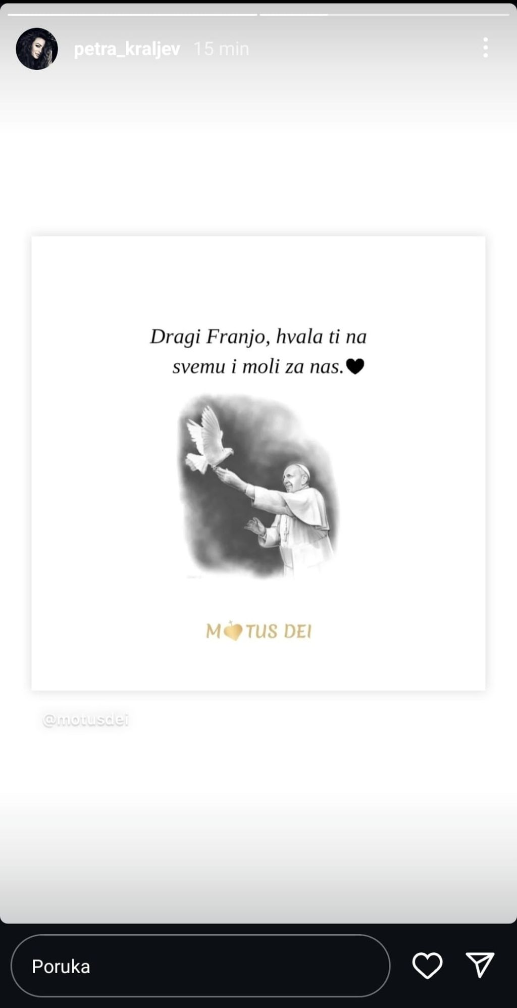 Poznati se opraštaju od pape Franje - 5
