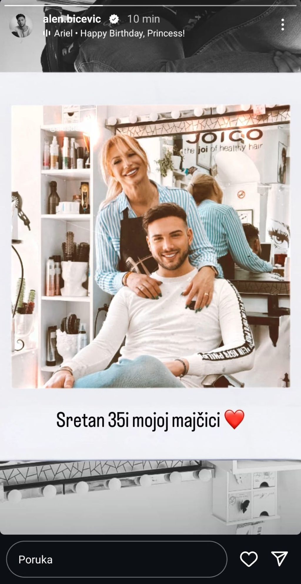 Alen Bičević s mamom - 1
