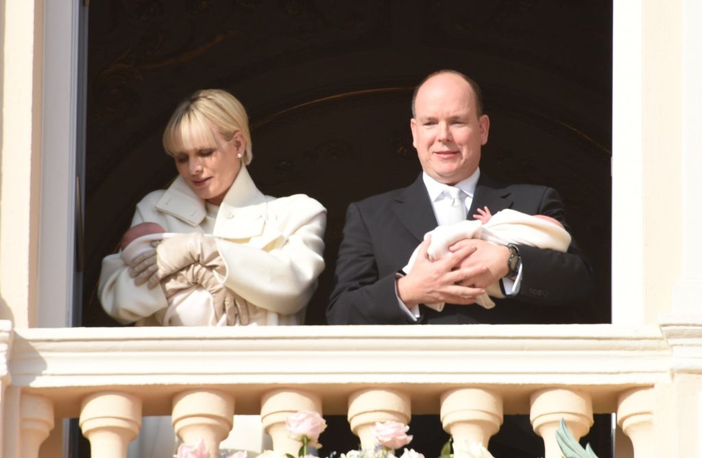 Princeza Charlene i princ Albert s blizancima - 2