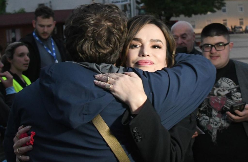 Severina podržala srpske studente u Virovitici - 5