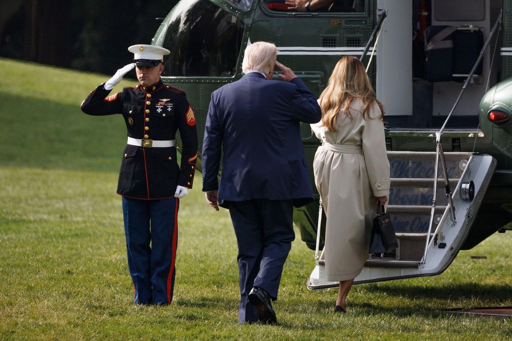 Melania i Donald Trump - 3