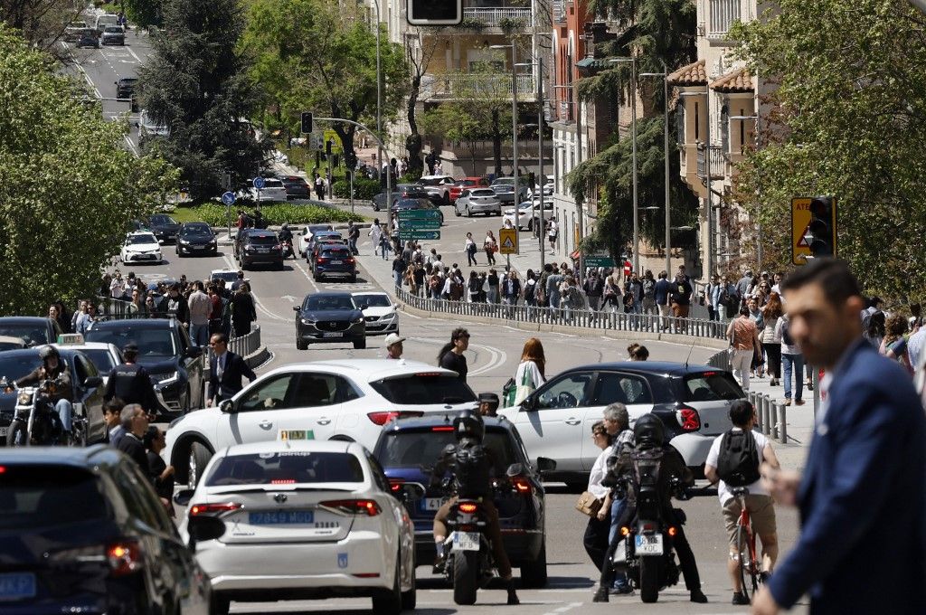 Prometni kolaps u Madridu - 2