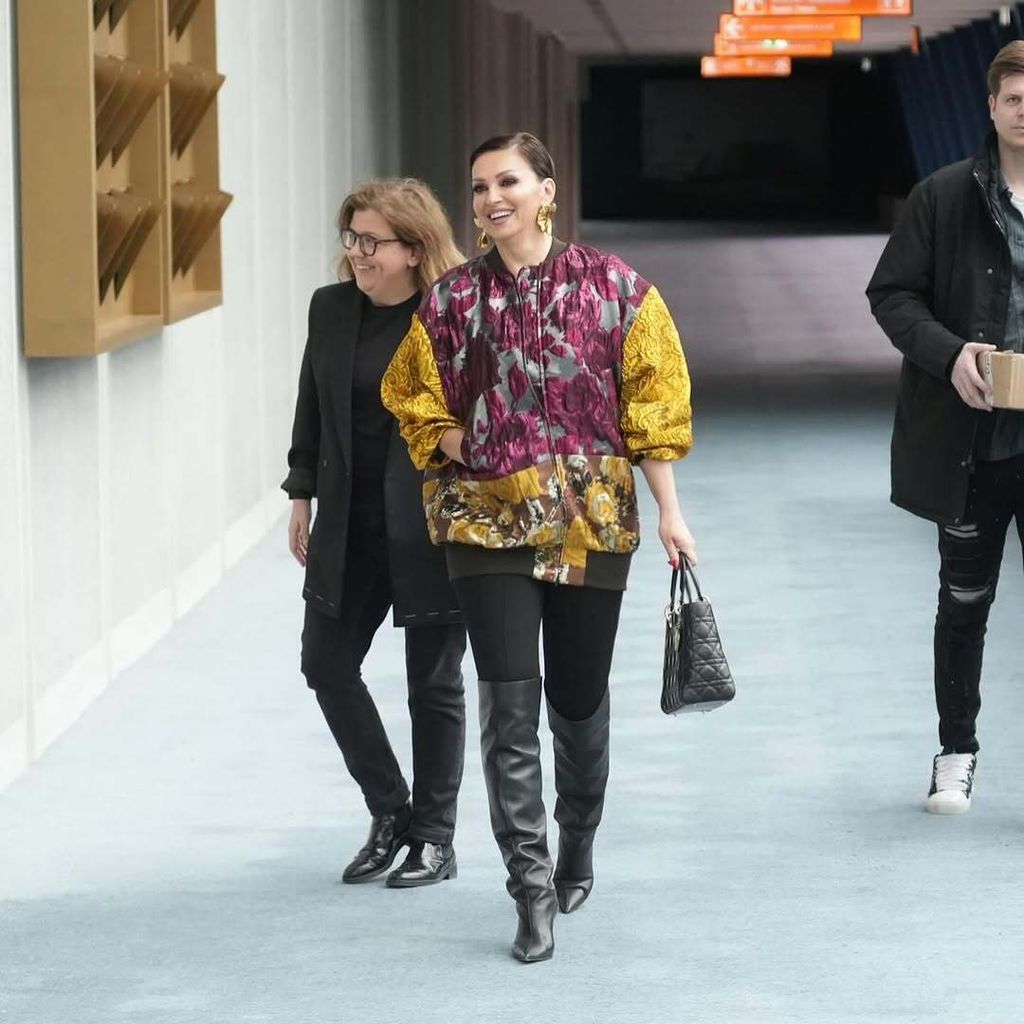 Nina Badrić na promociji albuma