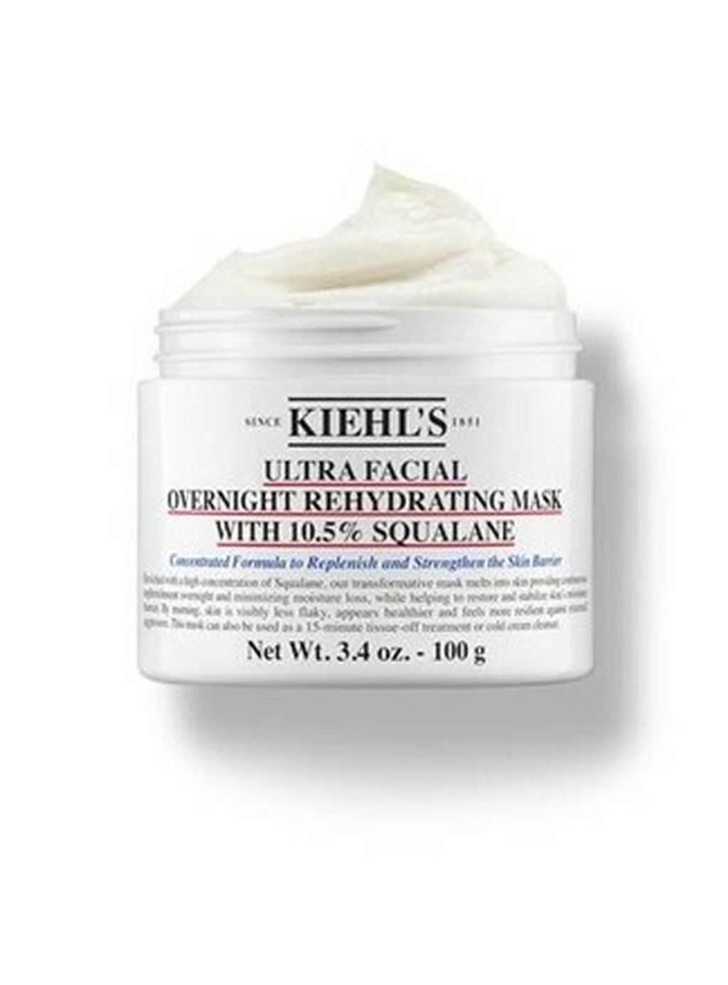 Kiehls Ultra Facial Overnight Rehydrating Mask, 24 eura
