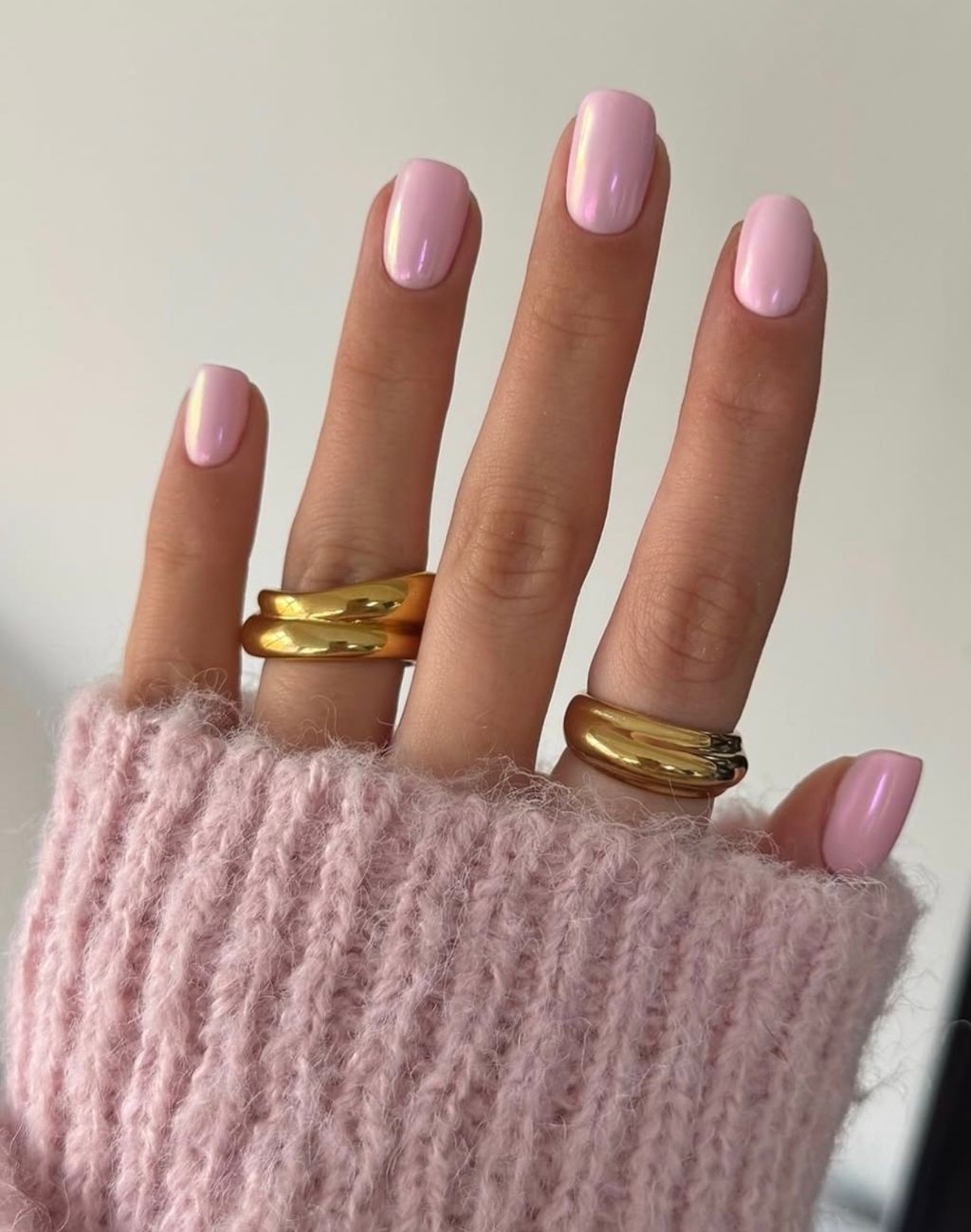 Metalik rosewater nokti