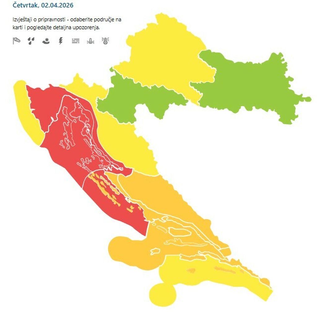 Orkanska bura na Jadranu
