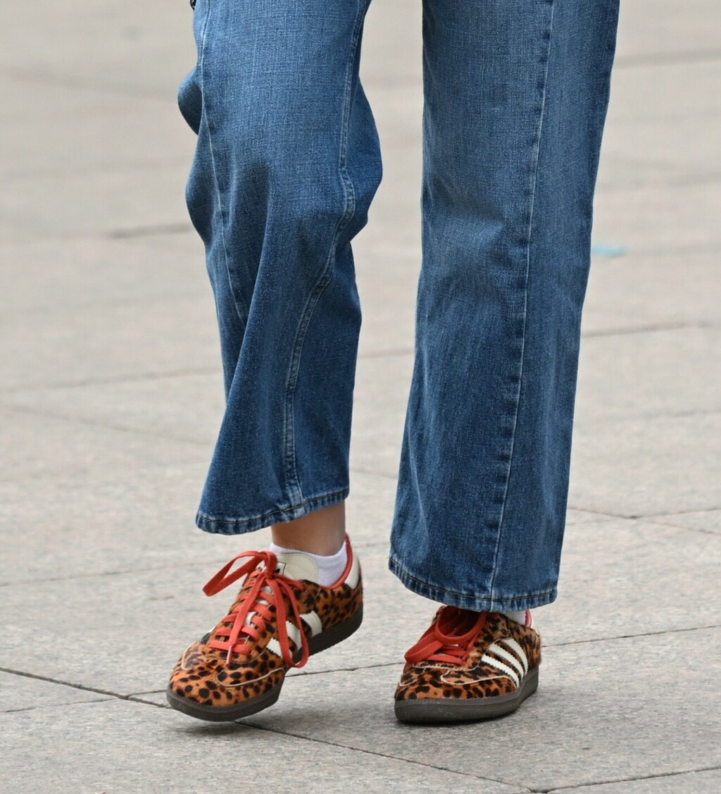 Tenisice sa leopardovim uzorkom na zagrebačkoj špici