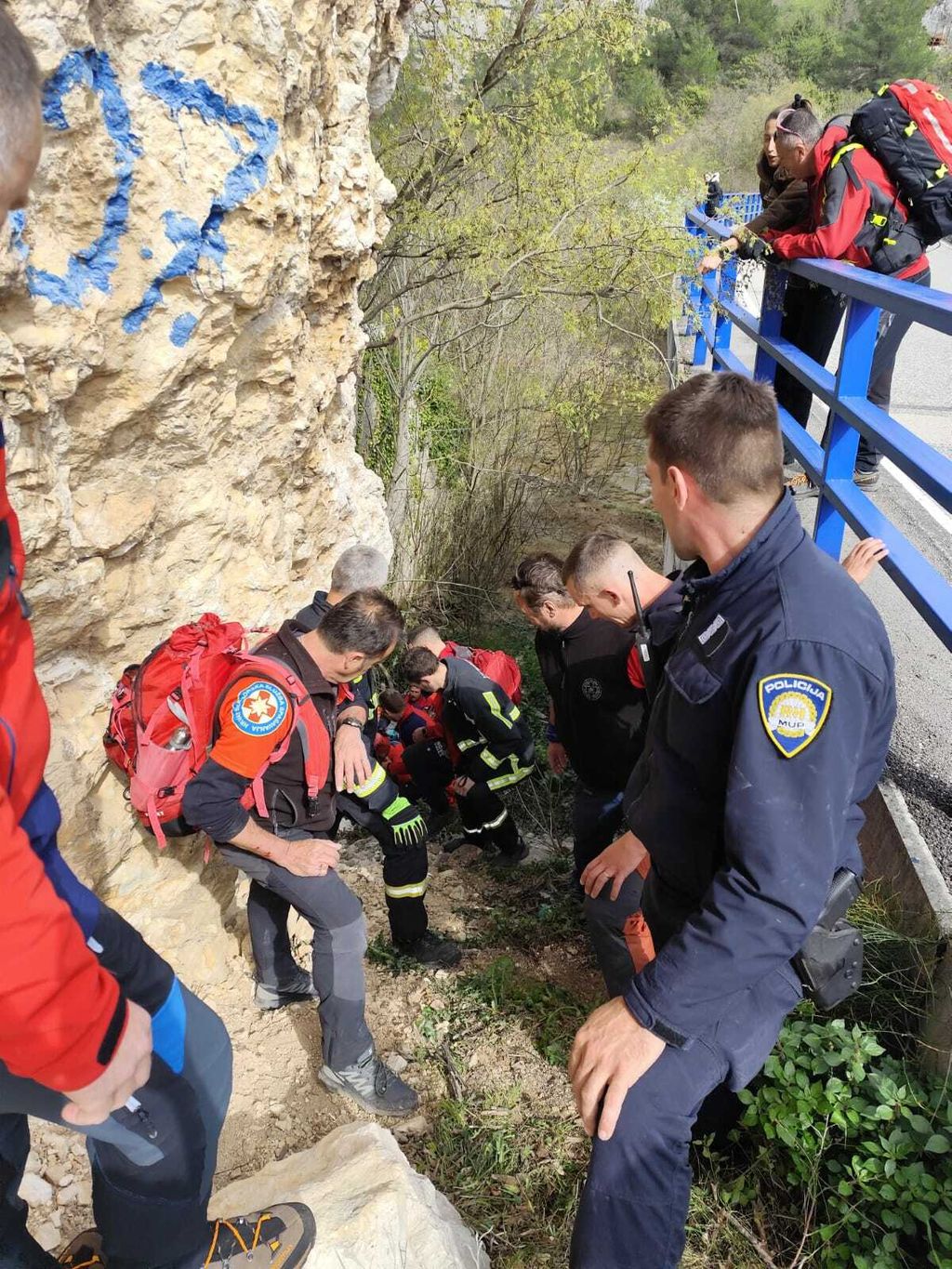 Akcija spašavanja u kanjonu Čikole - 2