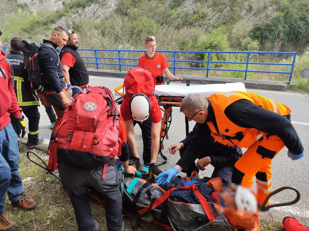 Akcija spašavanja u kanjonu Čikole - 2