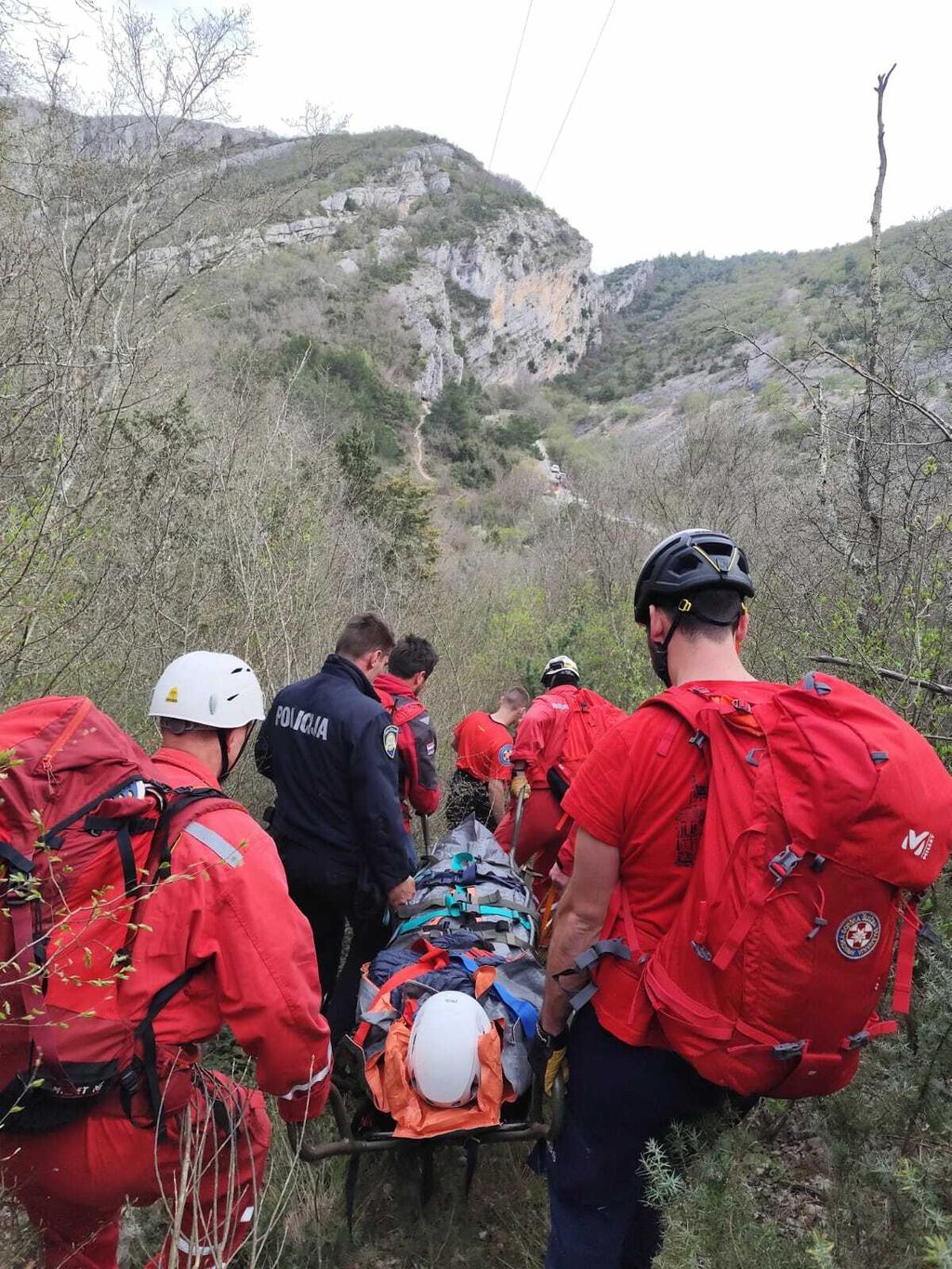 Akcija spašavanja u kanjonu Čikole - 2