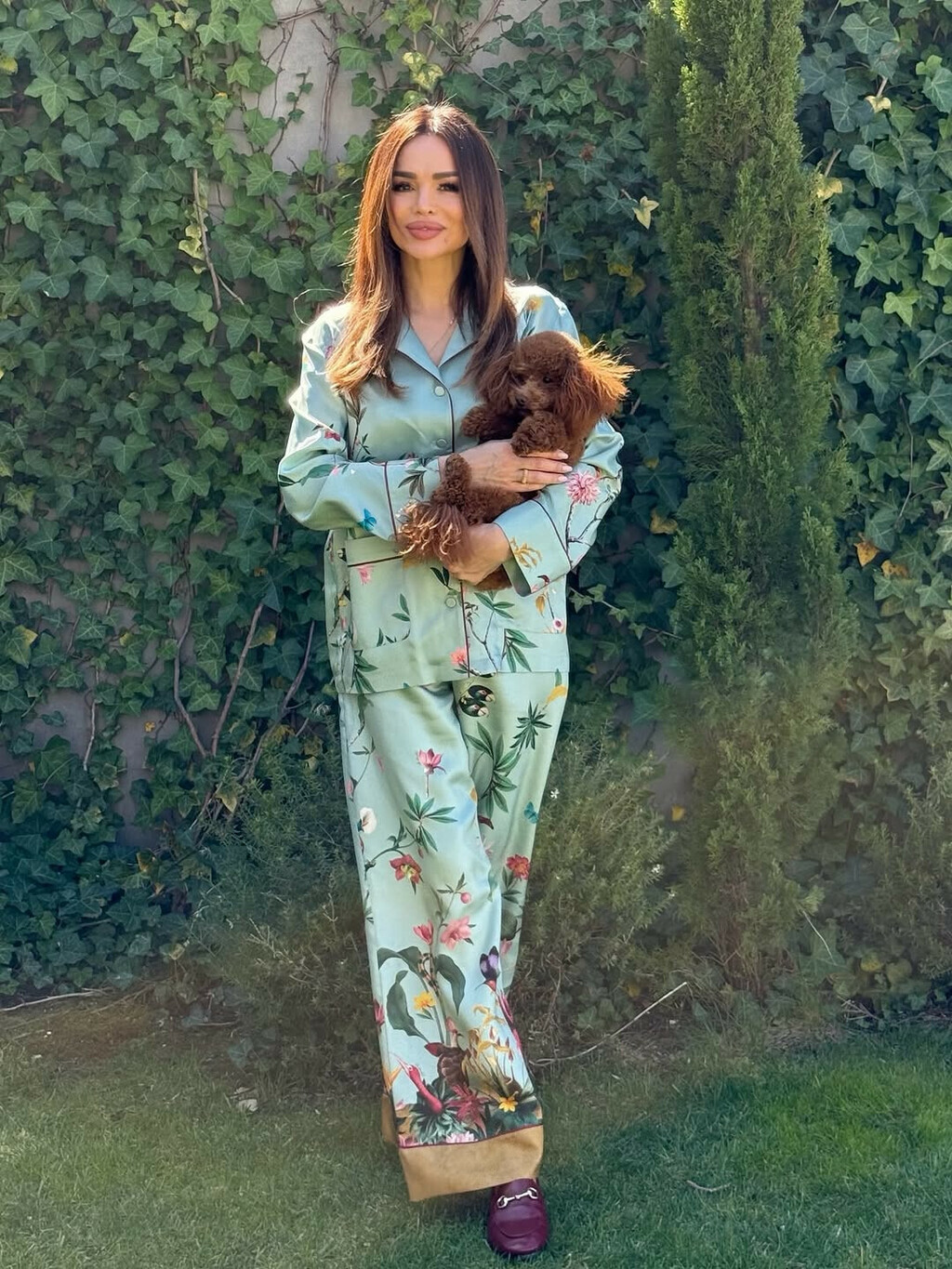 Severina u pidžami brenda La DoubleJ