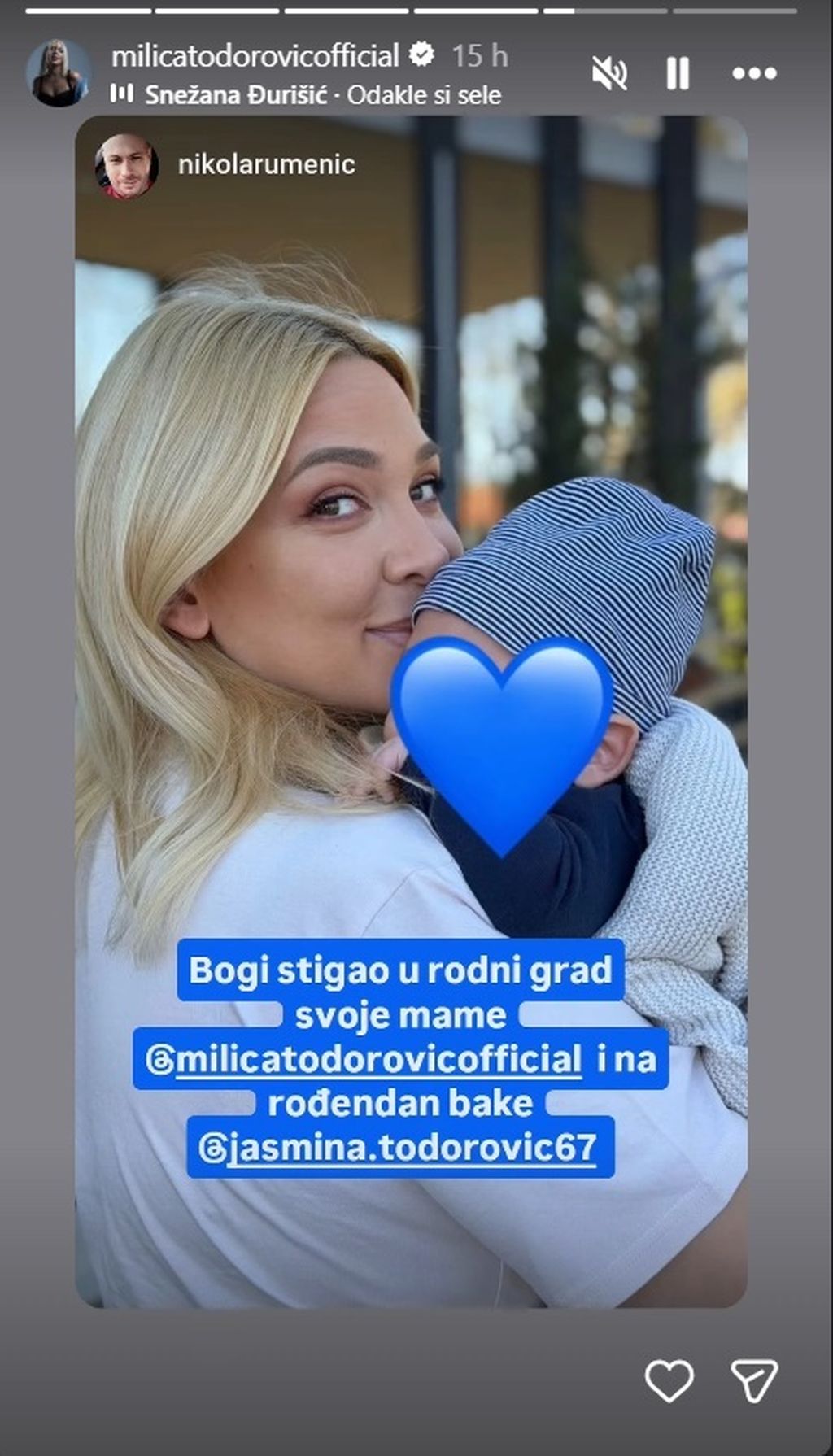Milica Todorović na Instagramu - 1