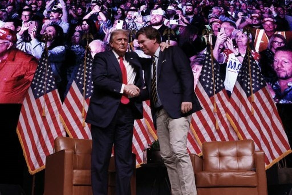 Donald Trump i Tucker Carlson - 2