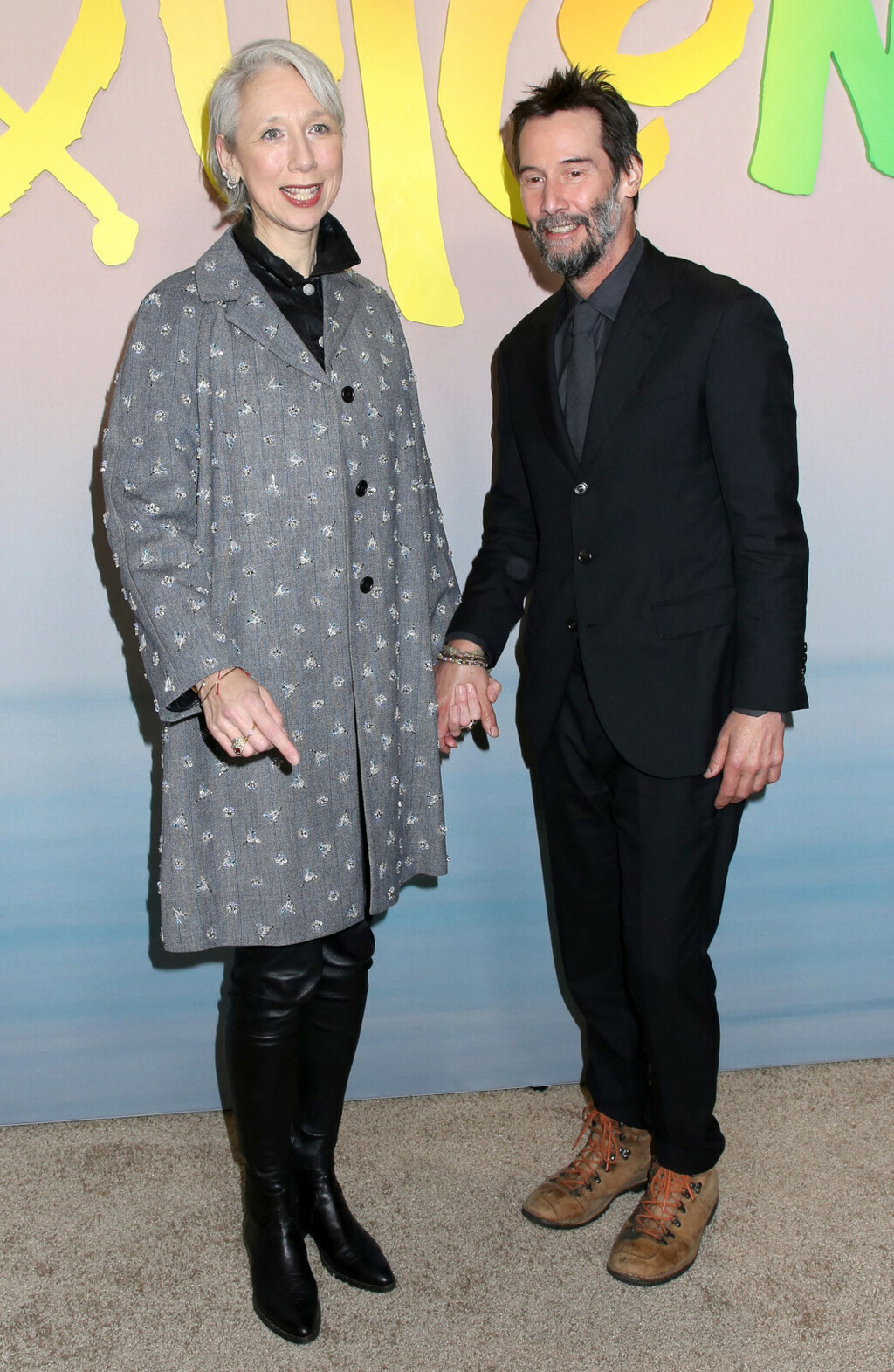 Keanu Reeves s partnericom Alexandrom Grant na svjetskoj premijeri filma Outcome u New Yorku - 5