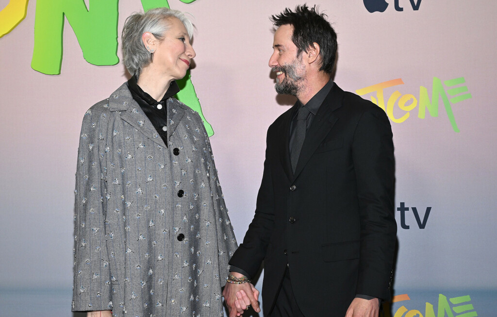 Keanu Reeves s partnericom Alexandrom Grant na svjetskoj premijeri filma Outcome u New Yorku - 6